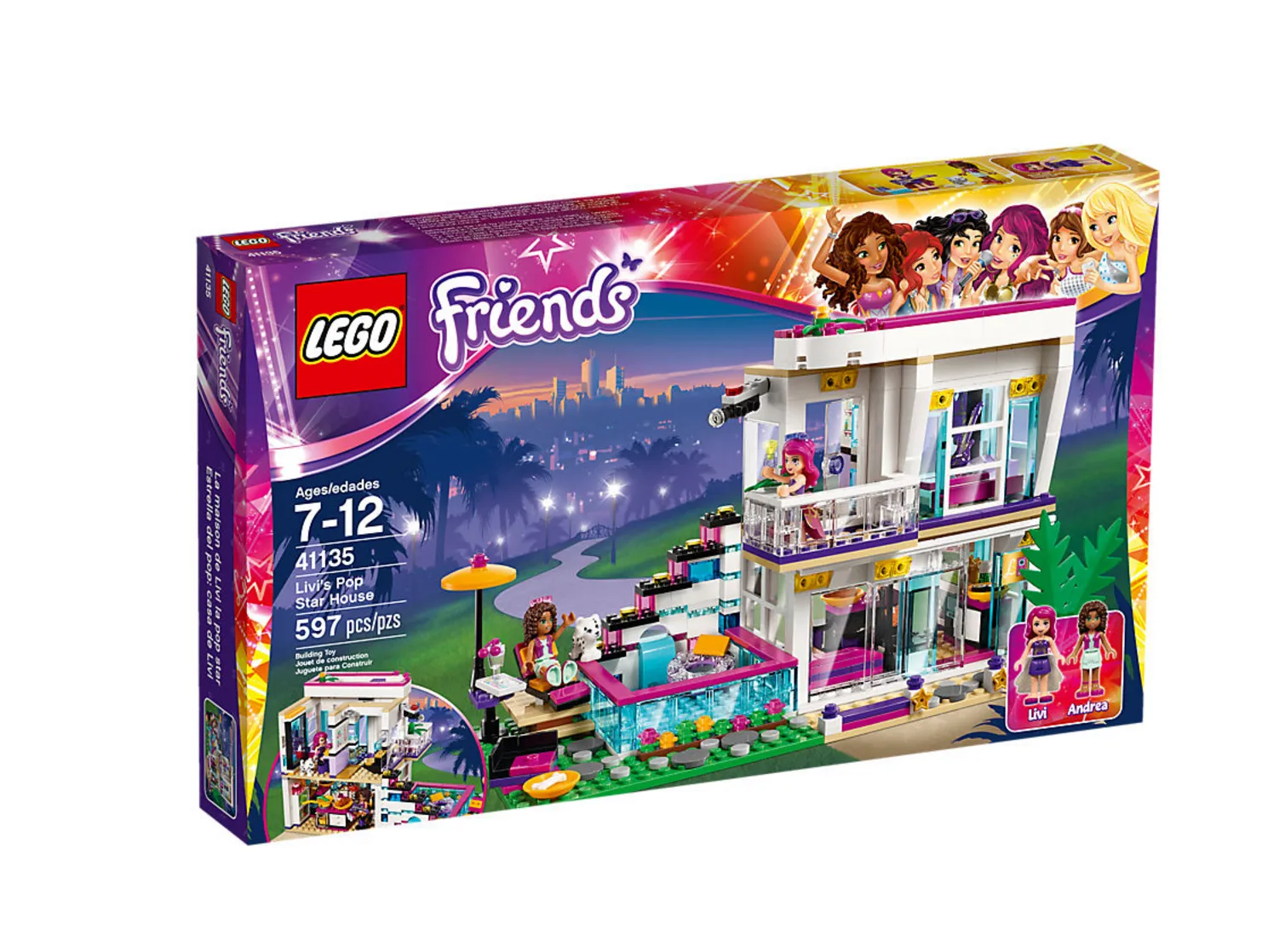 41135 LEGO® Friends Livi's Pop Star House