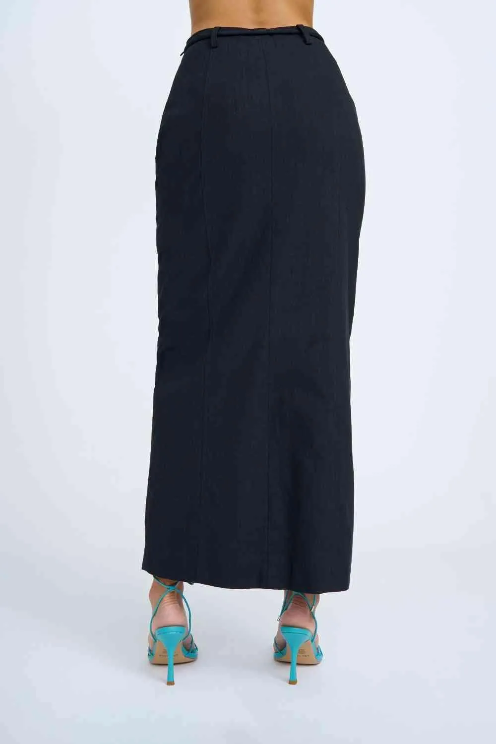 Womens Asami High-Waisted Pocket Pencil Skirt – Sleek, Stylish & Versatile