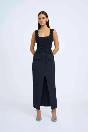 Womens Asami High-Waisted Pocket Pencil Skirt – Sleek, Stylish & Versatile