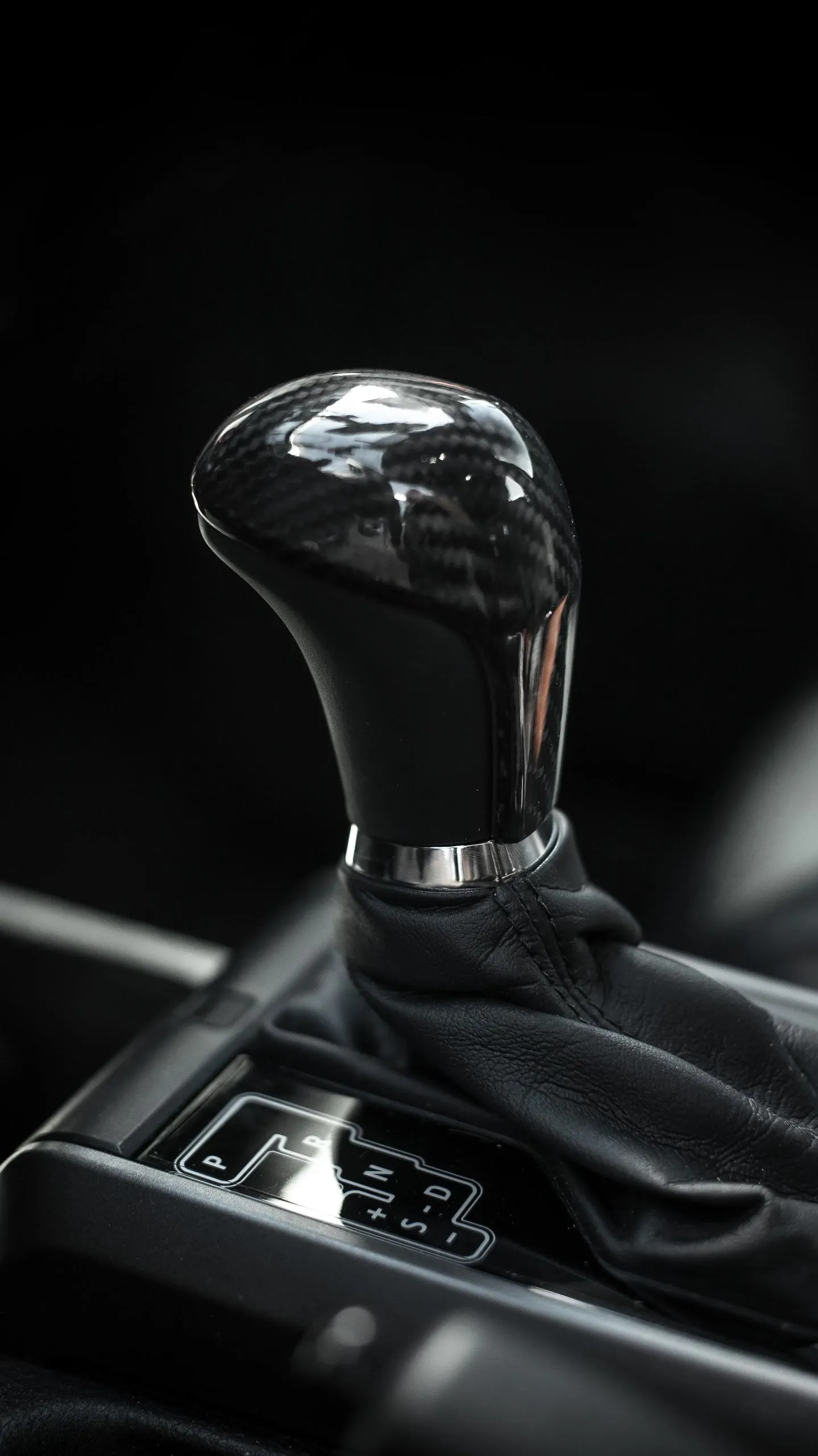 Carbon Fiber Shift Knob Overlay For Tacoma (2016-2023)