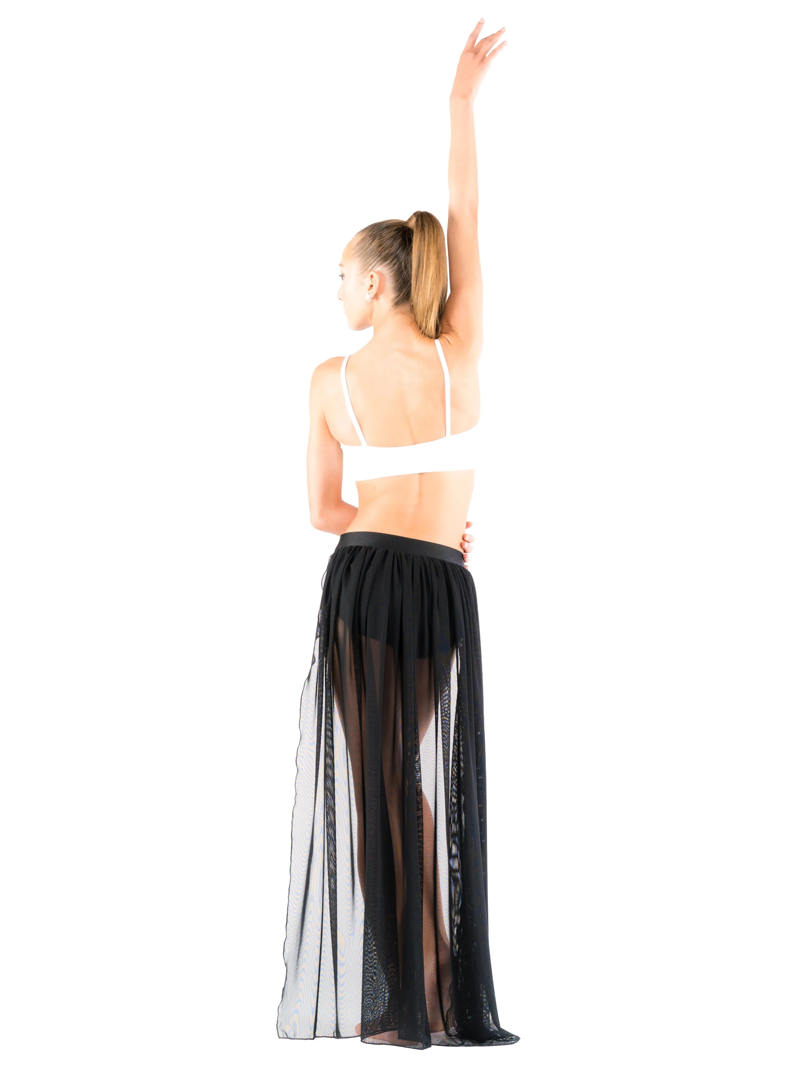 Floor Length Back Skirt