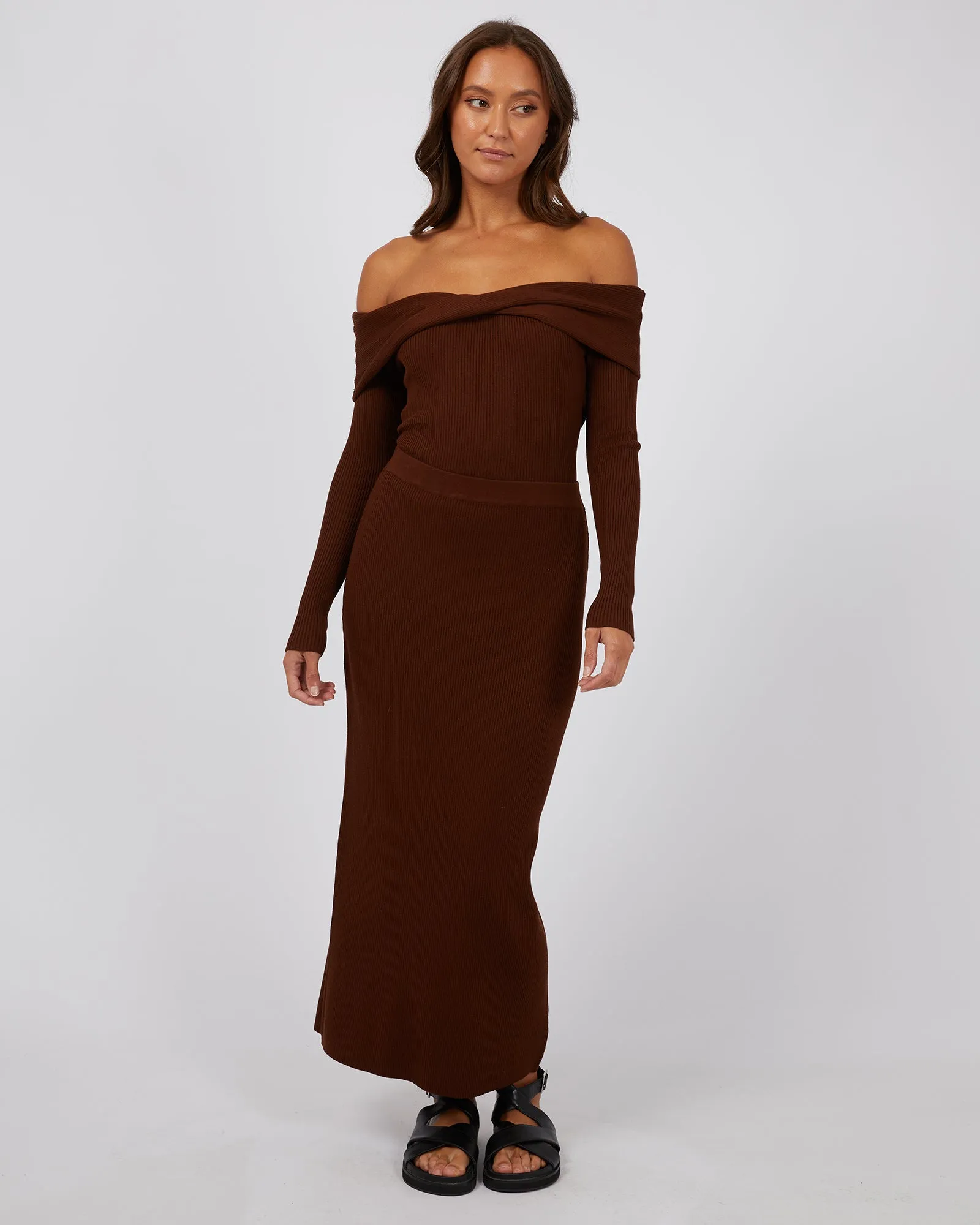 Freya Skirt Brown