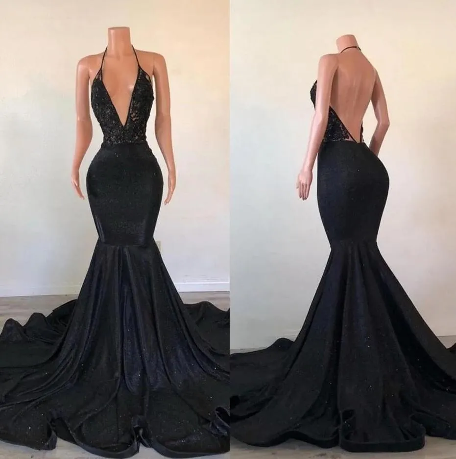 Mermaid Sequins Prom Dresses, Party Dresses