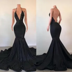 Mermaid Sequins Prom Dresses, Party Dresses