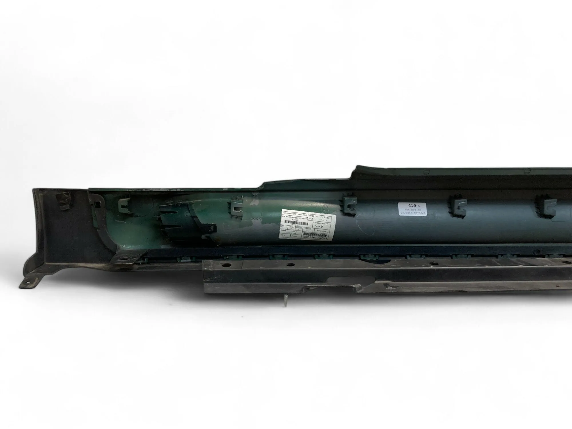 Mini Cooper JCW Aero Side Skirt Pair Green BRG 07-15 R56 R57 R58 R59 459