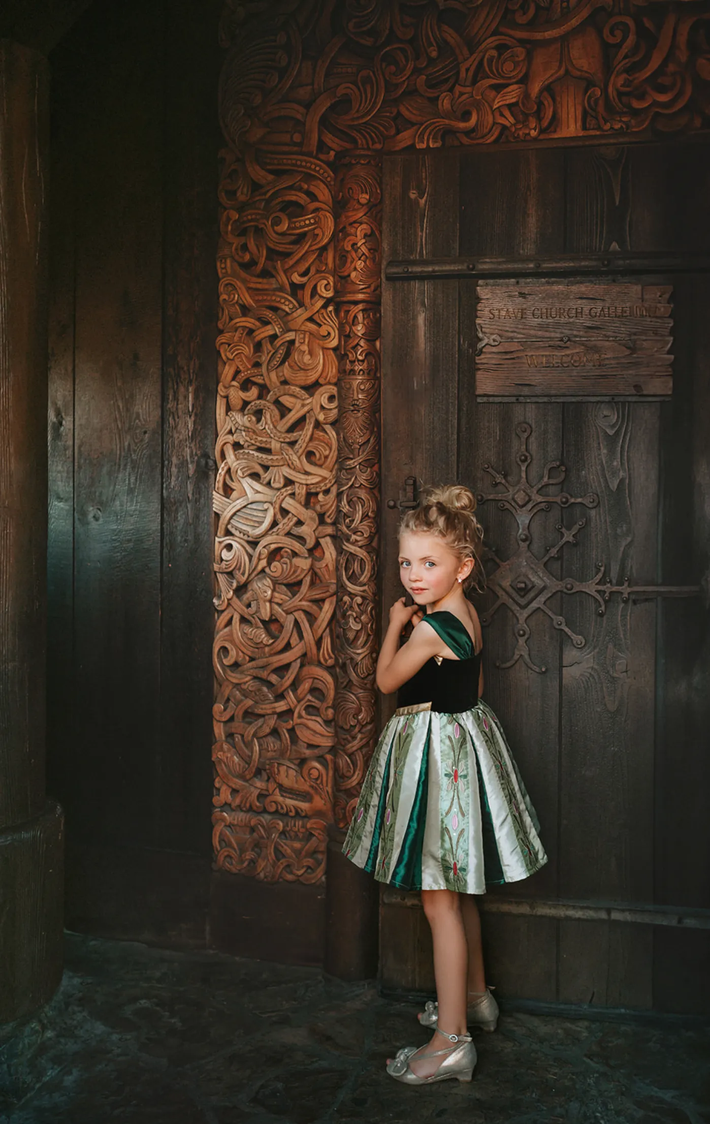 Portrait Petites Coronation Ice Princess Twirl Length Gown