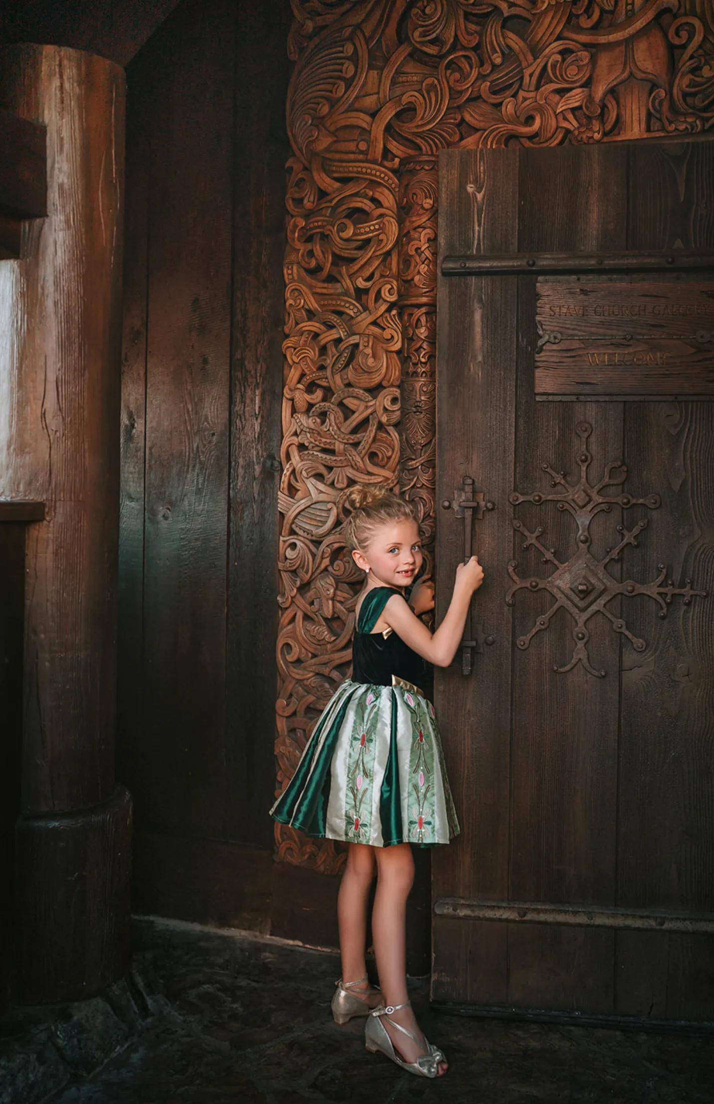 Portrait Petites Coronation Ice Princess Twirl Length Gown