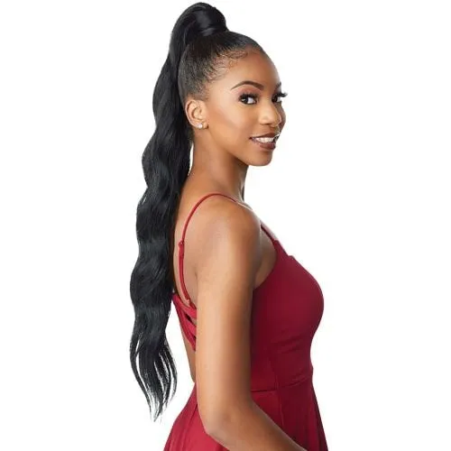 SENSATIONNEL SYNTHETIC PONYTAIL INSTANT PONY WRAP- LOOSE WAVE 30"