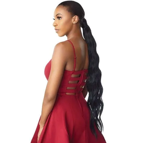 SENSATIONNEL SYNTHETIC PONYTAIL INSTANT PONY WRAP- LOOSE WAVE 30"