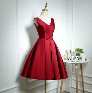 Short Cocktail Dress- Gold/Red/Pink/Black/Blue/Green/White colors