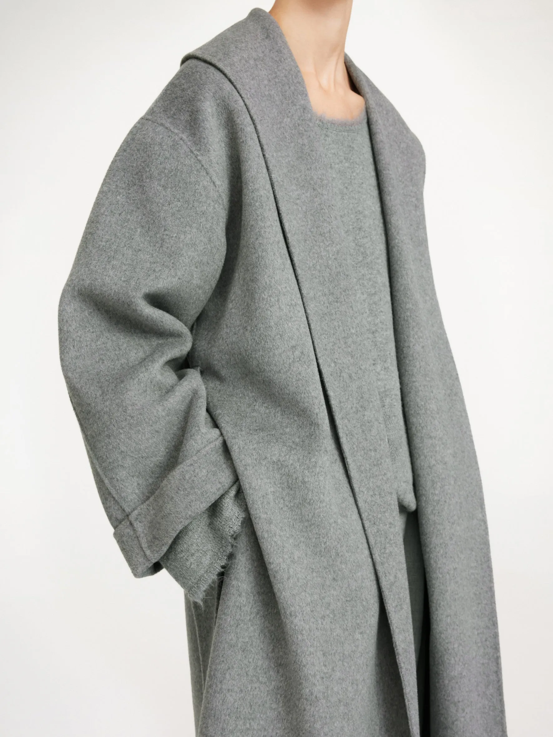 TRULLEM COAT | GREY MEL