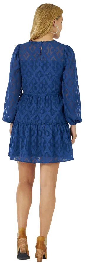 Wrangler Women's Cinch Retro Blue Dress