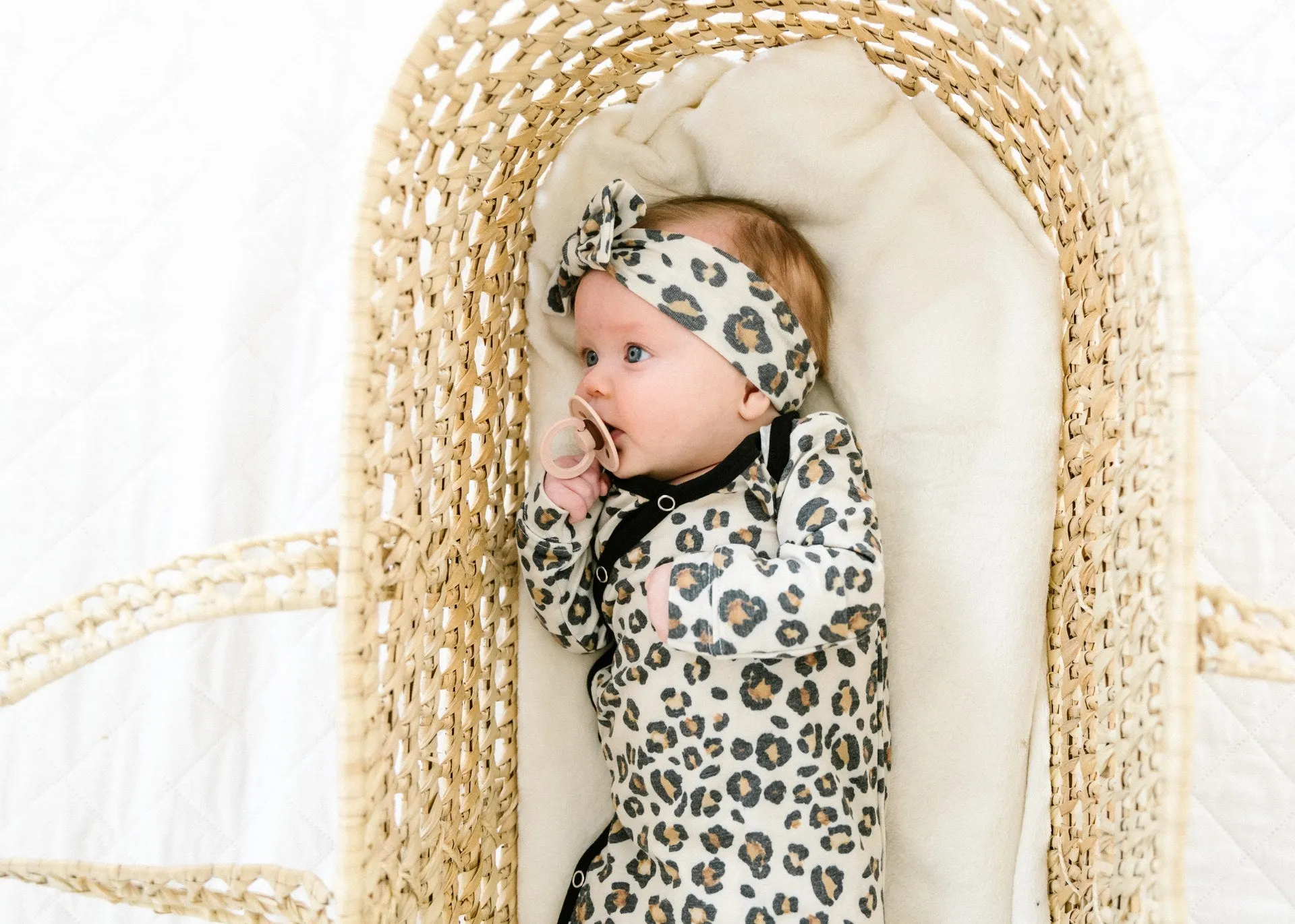 Zara Newborn Knotted Gown